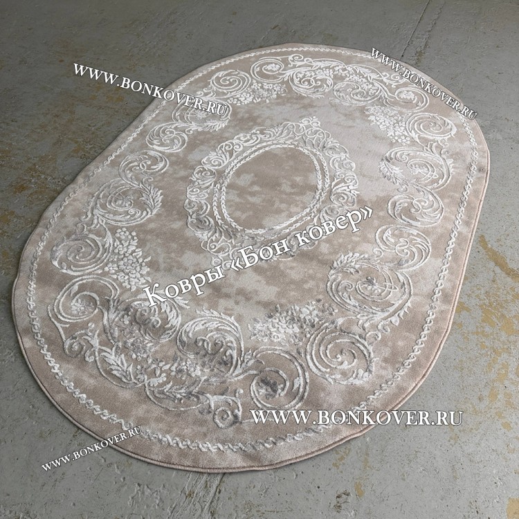 Белорусский Овальный Ковер Медальон Дизайн 30829