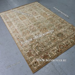 Тонкий Шелковистый Ковер из Вискозы Дизайн 21759