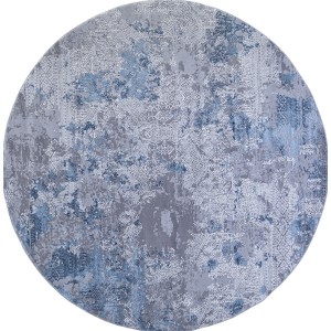 Ковер Armina 03851A BLUE / BLUE Круг